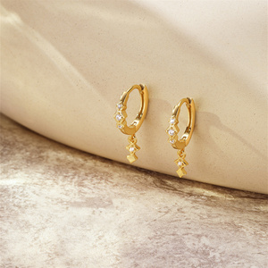 Aros Elegantes Chapados en Oro de 18k CANNER, Diseño Clásico Francés, Nuevos - Product Image 5
