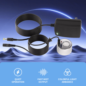 Humidificateur atomiseur pour aquarium, rocher artificiel, cascade décorative, brume d'eau, tête atomisatrice générant de la brume - Product Image 3