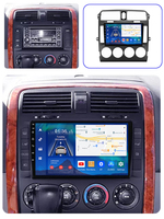 Reproductor multimedia de DVD para coche con Android Auto y CarPlay de 9 pulgadas para KIA Carnival 2002-2006 con navegación GPS, FM, AM y DSP