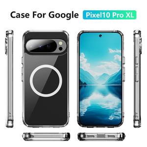 Leggero sottile trasparente trasparente antiurto copertura del telefono custodia magnetica del telefono per Google Pixel 10Pro XL - Product Image 2