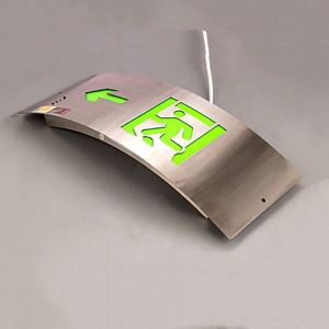 Luz de evacuación Ahape de arco de aluminio 2025, luz de escape de incendios, luz LED de salida de seguridad para diferentes esquinas - Product Image 3