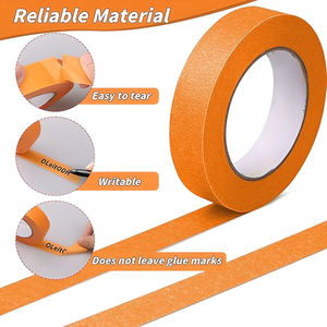 Ruban de papier en crêpe 100u, pour peinture d'intérieur blanche à usage général, sans résidu - Product Image 5