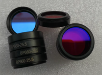 Factory Custom Optical Glass Infrared Filter 635nm Narrow Bandpass Filter Visual Imaging Filter
