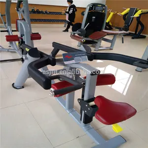 Mesin latihan trisep tekan plat Dip duduk ASJ-M606 peralatan Gym komersial