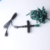 Connecteurs étanches pour l'extérieur, type 1 voie, pour câbles d'extension de 5 mm, pour l'extension de l'éclairage extérieur.