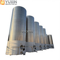 Cuve de Stockage et de Refroidissement Verticale en Acier Inoxydable SUS304 316L pour Usine Laitière, Capacité 10000L 50000L, Cuve de Mélange de Yaourt – Prix