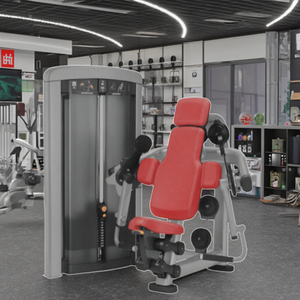 Machines de musculation à prix d'usine, équipement commercial, machine à charges guidées pour l'entraînement de force des biceps LK-006 - Product Image 4