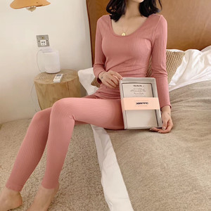Wholesale Women Vertical Stripes Thermal Underwear Body Bottoming Thermal <strong>Long</strong> <strong>Johns</strong> for <strong>Ladies</strong> - Product Image 2