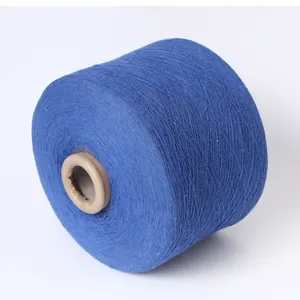 6s 8s Regenerated weaving cotton polyester yarn blend open end carpet yarn