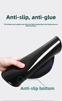 Repose-poignets ergonomique en silicone G01 pour souris de jeu, design 3D confortable AI, épaisseur 2 mm, 220x180 mm, personnalisable OEM, directement de l'usine