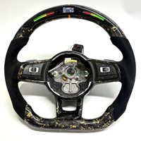 Volant en cuir GTI / Volkswagen pour Golf 6 7 R Series Passat B8 Mk7 MK8 Arteon/CC Jetta Series Modèles Volkswagen