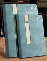 Vente en gros 2023 Agenda scolaire personnalisé pour entreprise, carnet A5, couverture en cuir PVC, reliure thermique/à spirale, 100 feuilles