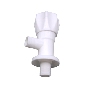 Válvula de Ángulo para Inodoro de Baño de Plástico PP de Dos Vías con Manija Grande, Precio de Fábrica - Product Image 1