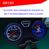 Velocímetro Digital LCD para Motocicleta Sudamericana, Odómetro para Italika RC200 RC250 GN125 CARGUERO 200 Trimoto, Unidad de Tablero de Instrumentos de 12 V