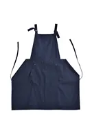 Apron Bbq Promotional Waterproof Apron With 2 Pockets For Women Men Cooking Kitchen Chef Apron BBQ Work Painting