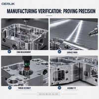 Servicio de Fabricación de Piezas Mecanizadas por CNC Personalizadas Oerlik, Basado en sus Dibujos, Componentes OEM de Precisión