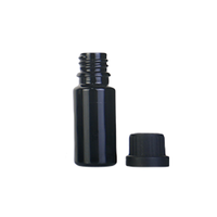 10ml 20ml 30ml 50ml 100ml Noir Cosmétique Paquet Soins de La Peau Roll on Dropper Spray Lotion Pompe Bouteilles En Verre