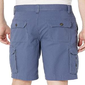 2023 meilleure qualité hommes coton Cargo Shorts solide motif entraînement décontracté Streetwear Biker Style poches 100% coton Bangladesh - Product Image 3