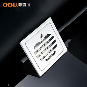 Desagüe de suelo cuadrado de latón roscado, fácil de limpiar, para baño, balcón, inodoro - Product Image 2