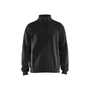 BLAKLADER - 358711699900XXXL Sweat demi-zip Noir-EAN 7330509834534 WORK HOODIES - Product Image 1