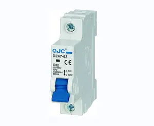 QJC 2022 Hot vender preço por atacado 1A-63A MCB interruptor micro disjuntor