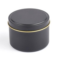 Boîte en fer blanc de haute qualité 65*45mm, petite boîte à bougies personnalisée en fer blanc, 8 couleurs, emballage cadeau artisanal, impression sérigraphique