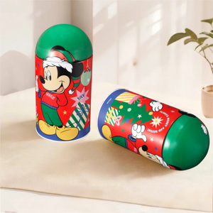 Bán buôn tùy chỉnh in ấn Cookie sô cô la bao bì hộp thiếc bánh đạn kim loại có thể - Product Image 2