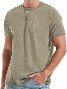 Camisetas Holgadas de Manga Larga para Hombre, Tejidas con Estampado, Transpirables, de Secado Rápido, 100% Algodón, Estilo Urbano, Alta Calidad en Venta - Product Image 4