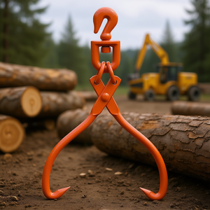 Pinze per Trasporto Legname 18 Pollici in Acciaio Rotanti per Sollevamento e Movimentazione Tronchi nell'Industria Forestale - Product Image 2