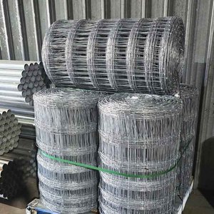 Clôture électrique Charnière Noeud Cadre Métallique Bétail Filet 50m Bétail Animal Jardin Clôture Maille 6ft Treillis pour Fermes Jardin - Product Image 4