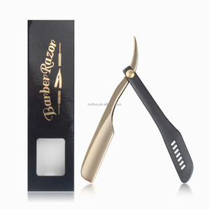 Professional Barber Hair Salon Quality <strong>Cut</strong> <strong>Throat</strong> Shavette Eyebrow Shaving <strong>Razor</strong> New <strong>Razor</strong> Hair Cutting Replacement Blade <strong>Razor</strong> - Product Image 1