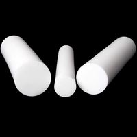 Tige en plastique solide blanche résistante aux produits chimiques antiadhésive imperméable
