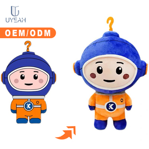 Uyeah Bambola di Peluche Imbottita, Simpatiche Figure Cartoon in Stoffa, Orso Eroe Personalizzato, Giocattoli Super Peluche Personalizzabili - Product Image 3