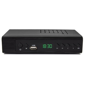 Digital Terrestrial Decoder DVB T3 Full Hd 1080p H.265 HDMI Scart Usb Lan <b>Set</b> <b>Top</b> <b>Box</b> - Product Image 1