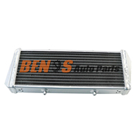 Radiateur en aluminium à 2 rangées pour moteur 4 temps Ultralight Rotax 912i, 912, 914