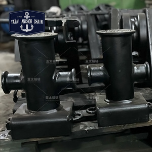 Yatai Anchor <b>Chain</b> Ship Single <b>Cross</b> Bollard Steel High Strength For Marine Deck Fixing - Product Image 3