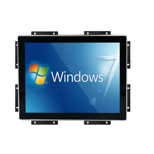 工业ip65触摸屏电脑工业视窗xp工业电脑15英寸户外发光二极管屏幕显示器防水
