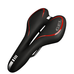 Selle de vélo professionnelle YOUME en cuir PU, coussin de siège de cyclisme en gel de silicone, antichoc - Product Image 2