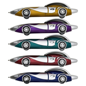 Stylo de course personnalisé amusant avec roues mobiles, stylo fantaisie pour enfants, cadeau et article promotionnel pour événements d'entreprise - Product Image 5