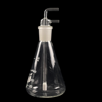 Humidificateur à bulles en verre de 1000 ml pour eau ozonisée avec flacon à ozone