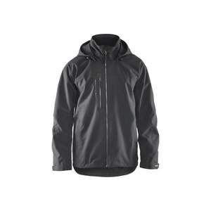 BLAKLADER - 479019779899XXL Chaqueta Shell Gris oscuro/Negro-EAN 7330509592168 CHAQUETAS DE TRABAJO TODAS LAS TEMPORADAS CHAQUETAS SOFTSHELL - Product Image 1