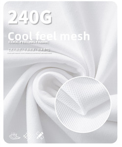 Camiseta Cnshell de 240 g/m², Color Contrastante, Antibacteriana 7A, Corte Holgado, Sensación Fresca, Manga Raglán, Secado Rápido Inteligente - Product Image 6