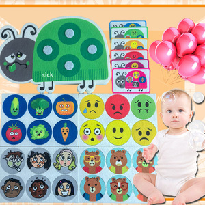 2025 cartes Flash d'émotion pour les enfants d'âge préscolaire-faire <span class=keywords><strong>des</strong></span> visages et décrire les <span class=keywords><strong>sentiments</strong></span> jeu d'apprentissage émotionnel social jouet éducatif pour les enfants - Product Image 6