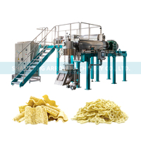 Extrudeuse complète multi-formes 2D 3D pour snacks soufflés, machine pour la production de snacks soufflés et le marché d'exportation