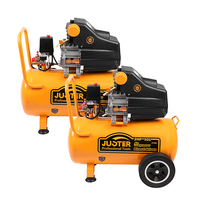 Outils électriques professionnels Compresseur d'air à essence 200L 3HP avec système d'entraînement par courroie Lubrifié à l'huile Fils de cuivre Compresseurs