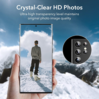 Protection d'objectif d'appareil photo Eagle Eye 3D Full Cover anti-rayures et anti-chocs avec outils d'installation gratuits pour Samsung Galaxy S26 S26 Ultra S25+