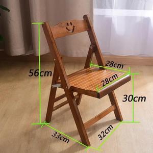 Nan Bamboo Modern Foldable Portable <b>Dining</b> <b>Chair</b> for Home Hotel Leisure Use - Product Image 5