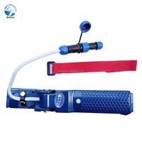 Interruptor Eléctrico de Seguridad para Hombres Muertos, de 2/3 Cables, Aleación de Aluminio, Grado Industrial, con Control Electrónico, 24V/220V/380V