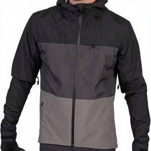 Chaqueta Impermeable con Capucha para Hombre, Cortavientos, Chaqueta para Lluvia, Ropa Deportiva para Exteriores, Personalizada OEM, Costuras Selladas, Revestimiento DWR Ligero - Product Image 3