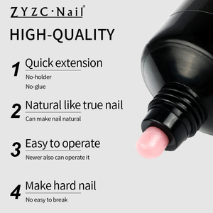 2023 nouvelle marque privée acrylique ongles Gel couleurs personnalisées tremper UV ongles <span class=keywords><strong>Extension</strong></span> Gels 60Ml Nude Rose Poly Gel Polygeling - Product Image 1